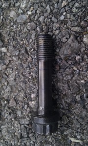 Damaged Big End Bolt