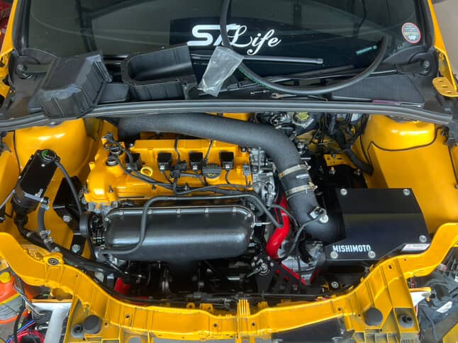 Focus RS mk3 Intake Fitted