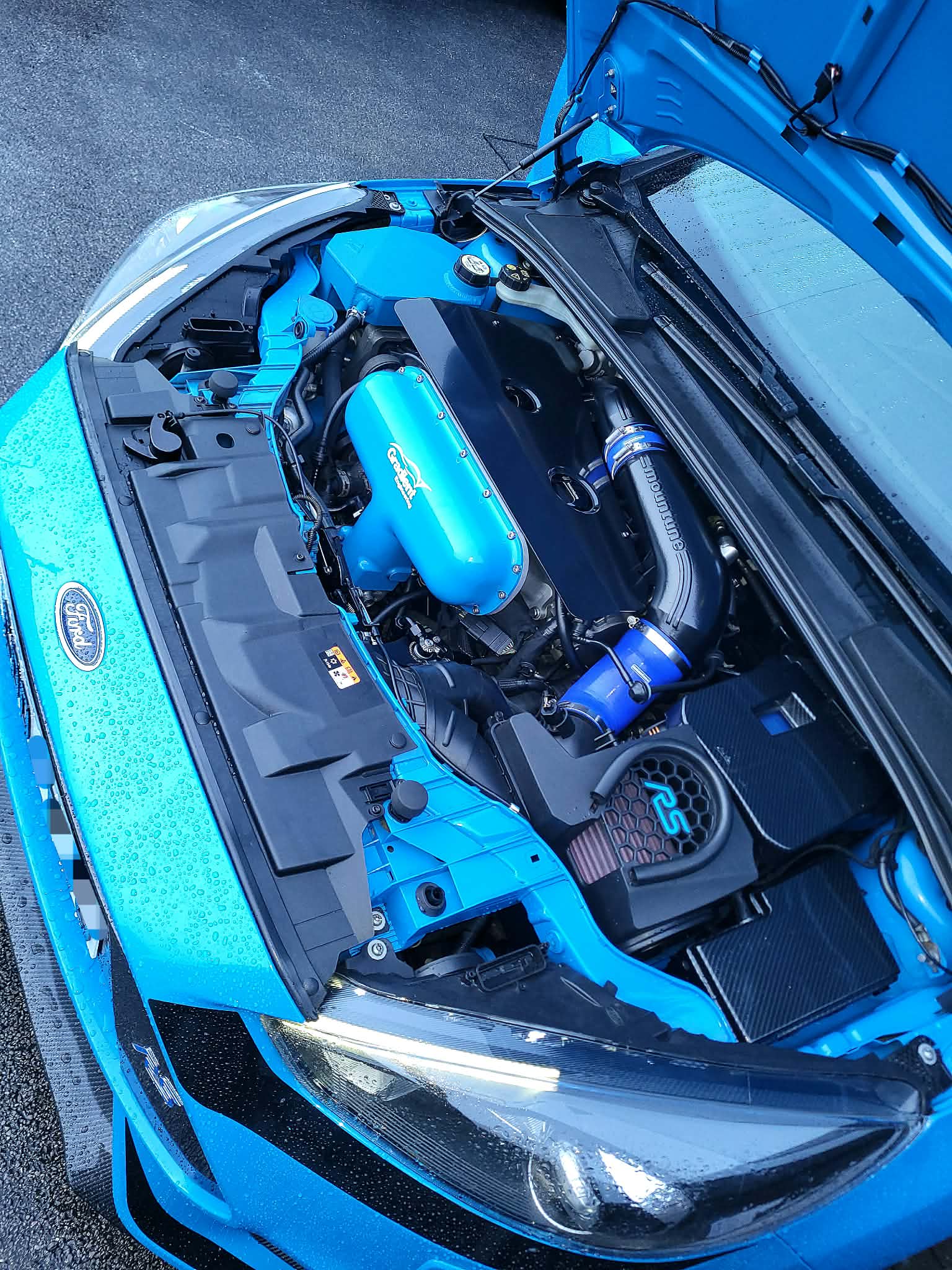 Focus RS mk3 Intake Fitted